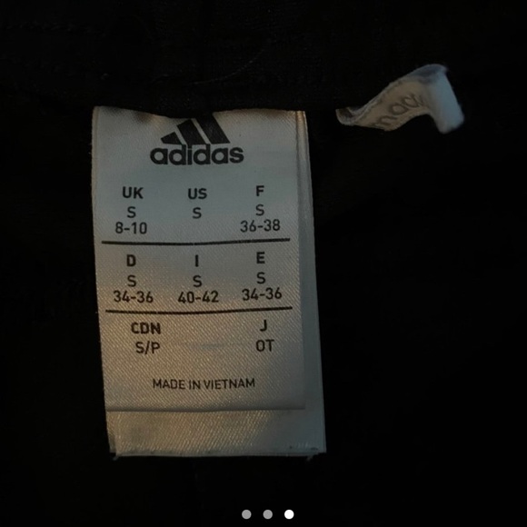 ADIDAS pink/red stripped joggers - Picture 3 of 3